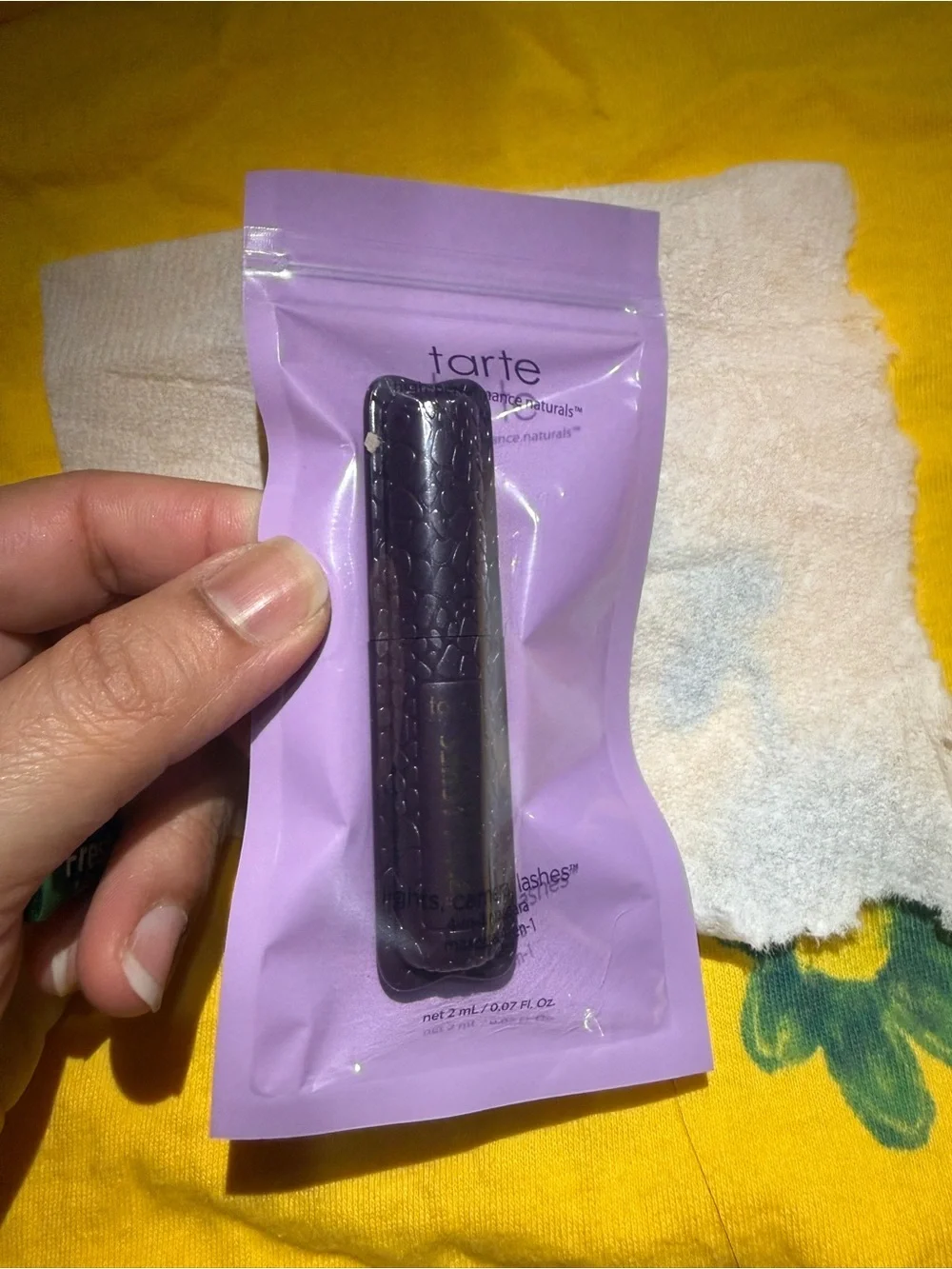 tarte Purple Mascara Sample Packet